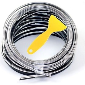 Resim Peugeot 407 Krom Fitilli Araç Içi Ip Şerit Nikelajlı 5 Metre 