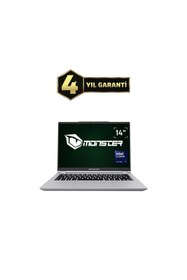 Resim MONSTER Huma H4 V6.1.1 Core Ultra 7 155H 16 GB RAM 1TB SSD Intel Arc Graphics Windows 11 14" QHD 120 Hz 