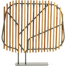 Resim Clostra Grey Teak Alüminyum Paravan 