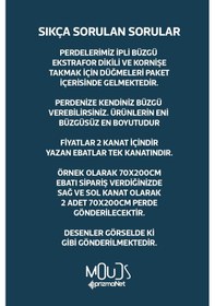 Resim Anatolia 6 Desenli Süet Oturma Odası Salon Fon Perde Baskılı Ekstrafor Büzgü 2 Kanat Prd-1014 Çok Renkli 