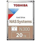 Resim TOSHIBA N300 7200RPM 20TB SATA 512MB HDWG62AUSZVA 
