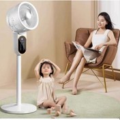 Resim Periboia Dijital Ekranlı Uzaktan Kumandalı Ayaklı Vantilatör 