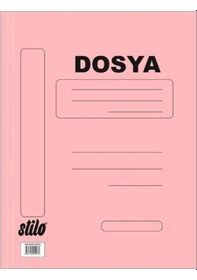Resim Stilo Tam Kapak Pembe Dosya 50Li 