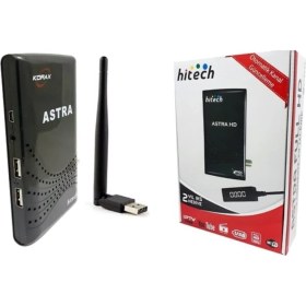 Resim Korax Hitech Astra Uydu Alıcısı + Wifi Anten 