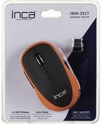 Resim Inca Iwm-391t Kablosuz Rubber 1600dpi Optic Siyah/kırmızı Mouse 