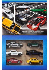 Resim JBY77 Hot Wheels Japon Temalı Çoklu Arabalar 