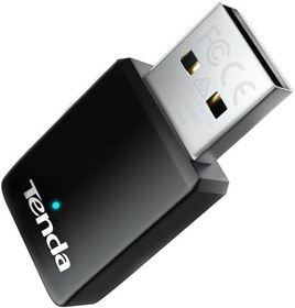 Resim Tenda Masaüstü PC için WiFi Adaptörü, Çift Bantlı AX900 USB WiFi Adaptörü 600Mbps 5GHz/286Mbps 2.4GHz, Windows 11/10/7 için Dahili Sürücü, USB WiFi Dongle (U11) (U11 | WiFi 6 | AX900) 