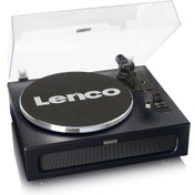 Resim Lenco LS-430BK Siyah Dahili Hoparlörlü Bluetooth Pikap-LS-430BK 