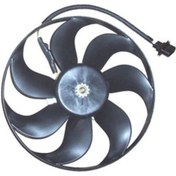 Resim Volkswagen Lupo 99/02 Radyatör Fanı Motorlu Kli Masız 7kanat Bosch Ti Pi 