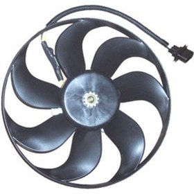 Resim Volkswagen Lupo 99/02 Radyatör Fanı Motorlu Kli Masız 7kanat Bosch Ti Pi 