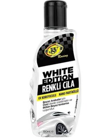Resim Racing White Edition Beyaz Renkli Cila 180 Ml Beyaz Boyalı Araçlara 