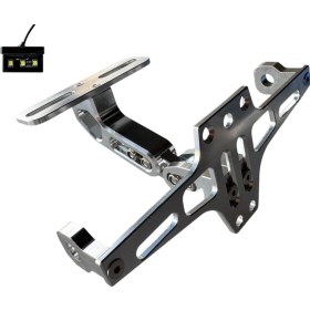 Resim Katlanır Plakalık Cnc Ledli Gümüş 