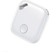 Resim YNT İthalat Smart Tag Airtag Akıllı Takip Cihazı Apple My Find Uyumlu Beyaz 