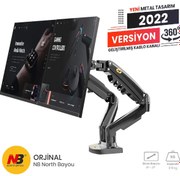 Resim North Bayou NB F160 17-27\ Çift Kol 2-9 kg Amortisörlü Monitör Stand Yeni Versiyon 