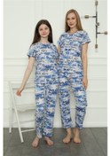 Resim Moda Çizgi Anne Kız Aile Penye Pijama Takım Ayrı Ayrı Satılır. Fiyatları Farklıdır 50104 001 