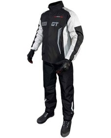 Resim Forte Gt Premium Yağmurluk Takımı Gri Siyah 