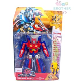 Resim Brother Toys Transformer Optimus Prime Robota Dönüşen Oyuncak Robot Araba Tır Kamyon 