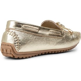 Resim Deery Hakiki Deri Altın Rengi Kadın Babet - Sw101zaltc01 Altın 