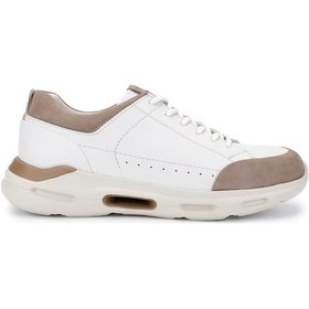 Resim Tamer Tanca Erkek Hakiki Deri Vizon Sneakers & Spor Ayakkabı 298 2931-2526 Erk Ayk Y25 Vızon/k.byz Vizon 