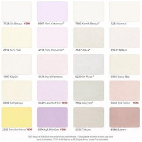 Resim Dyo Teknoplast İpek Mat Silinebilir İç Cephe Boyası 7.5 Lt Çisenti Diğer 