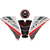 Resim Gp Kompozit Yamaha Mt-25 2020-2022 Uyumlu Tank Pad Seti Kırmızı GP Kompozit
