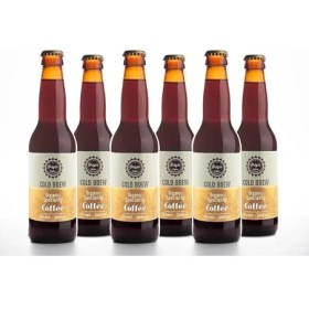 Resim Lidyahan Store Origin Coffee Organik Cold Brew Şekersiz ve Filtresiz Soğuk Kahve 330 ml x 6 