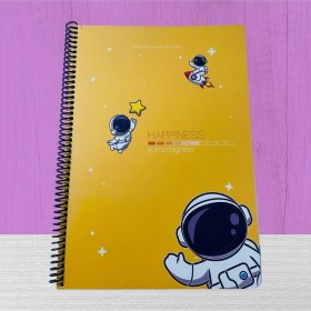 Resim Happıness Sp. Karton Kpk. Defter A4 80yp. Kareli Gümüş 
