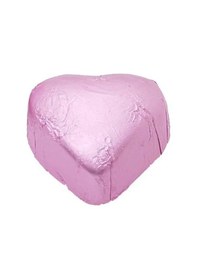 Resim Melodi Çikolata Yaldız Mini Kalp Antep Fıstıklı Çikolata Pembe 500g 