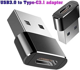 Resim Alfais 4429 USB 3.0 to Type C 3.1 Şarj Data Çevirici Dönüştürücü Adaptör 