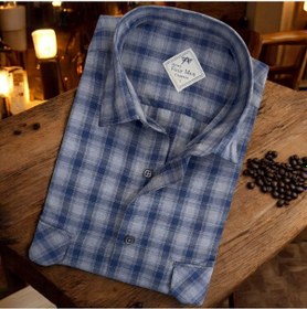 Resim Linen Keten Klasik %100 Cotton Uzun Kollu Terletmeyen İki Cepli Kapaklı Gri Gömlek Regular Kalıp -10228 Gri 