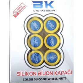 Resim Sarı Bijon Kapakları 17 Mm 