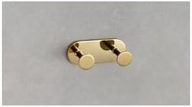 Resim System Bobo İkili Askılık Gold Renk 45X46X110 Mm 
