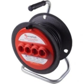 Resim Eraplast 3 x 1,5 50 mt Cca Kablolu Makara - Plastik 