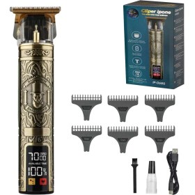 Resim Çokan Cliper Ipone Saç Sakal Ense Tıraş Makinesiprofesyonel Hair Cliper 