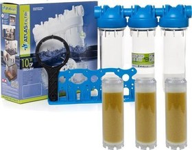 Resim Özel Reçineli Su Arıtma Cihazı 1 Takım Filtreli (Atlas Marka) 