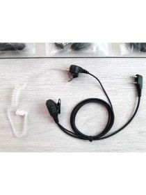 Resim Baofeng K5 Akustik Baofeng Wln Zastone Retevis Telsiz Akustik Şeffaf Ajan Kulaklık 