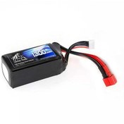 Resim 1300 mAh 22.2V 6S 30C Lityum Polimer Lipo Batarya Pil T Plug Leopard Power