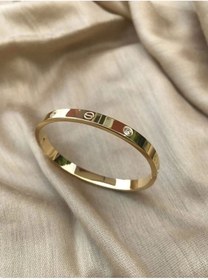 Resim Genel Markalar Cartier Model Cartier Model Kalın 316l Çelik Altın Rengi Bileklik Kcrtrts12 