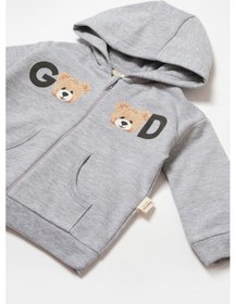 Resim BabyCosy Organik Kapüşonlu Ceket & Pantolon Takımı Csy8004 001 