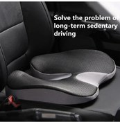 Resim Liangmei Yastık Kaymaz Ortopedik Bellek Köpük Prostat Yastık 