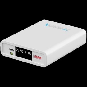 Resim Enerx Powerbank 10000 mAh 2.1 Amper LED Göstergeli ENR-P1025DC Beyaz 