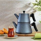 Resim STOREMAX BRFShop Solea Y.Y. Çaydanlık Takımı 3 Parça-Gri 1165984 