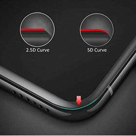 Resim DERİK htsp Xiaomi Mi Mix 2 Uyumlu Full Kaplayan Temperli 5D Ekran Koruyucu Cam (Beyaz) şmd al 1122015 