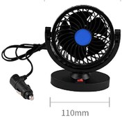 Resim Araç Araba Kamyon Tır Mini Vantilatör Fan Pervane Soğutucu F-306 Markasız