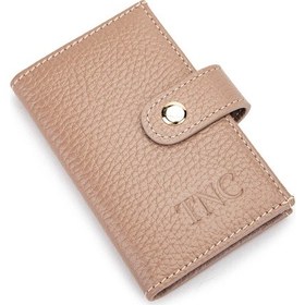 Resim Tamer Tanca Unisex Hakiki Deri Vizon Floter Kartlık 1039 217 Krtlk Y24 Vızon Fltr Vizon 