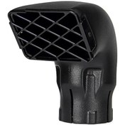 Resim Toyota Land Cruiser İçin 3.5 İnç Evrensel Siyah Lldpe Malzemeden Su Geçirmez Snorkel Başlığı 