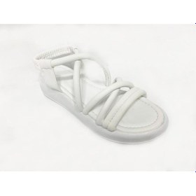 Resim Fancy 050-24 Deri Trend Fashion Kadın Sandalet Bej 