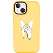 Resim iPhone 15 Plus Kravat Telefon Kılıfı 