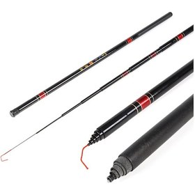 Resim Ranyeek Kırılmayan Cam Elyaf Olta Çubuğu - 360/720 Cm Dayanıklı Yapı, Taşınabilir Teleskopik Tasarım 