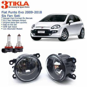 Resim Fiat Punto Evo 2018 Sis Farı Set Oem: 8200074008 